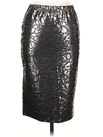 Nabee Faux Leather Skirt (view 1)