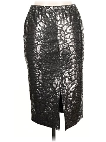 Nabee Faux Leather Skirt (view 2)