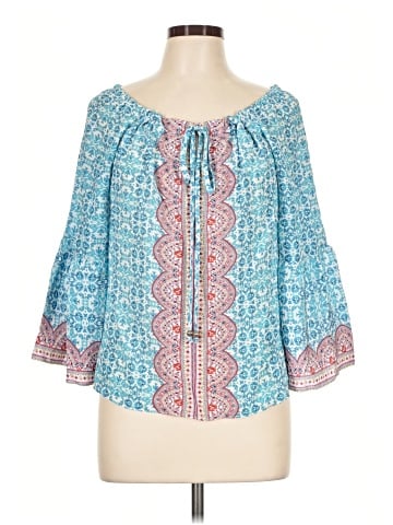 Nanette Lepore 3/4 Sleeve Silk Top (view 1)