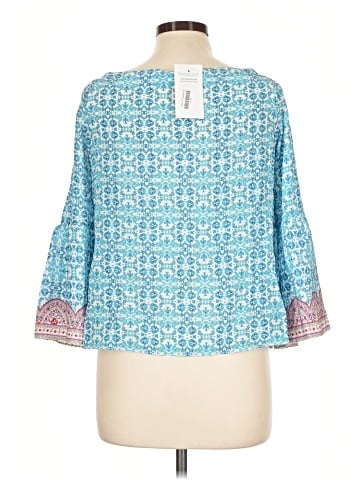 Nanette Lepore 3/4 Sleeve Silk Top (view 2)