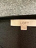 Ann Taylor LOFT Black Short Sleeve Top Size L - photo 7