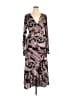 Venus Paisley Purple Casual Dress Size 1X - photo 1