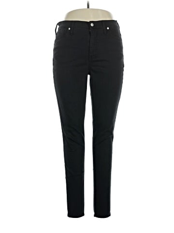 Madewell Tall 9" Mid-Rise Skinny Jeans in Lunar Wash: TENCEL&trade; Denim Edition (view 1)
