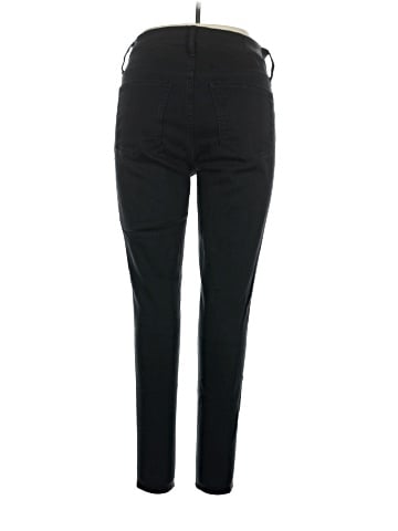 Madewell Tall 9" Mid-Rise Skinny Jeans in Lunar Wash: TENCEL&trade; Denim Edition (view 2)