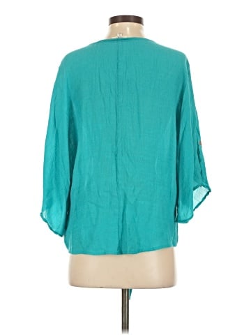 Umgee 3/4 Sleeve Blouse (view 2)