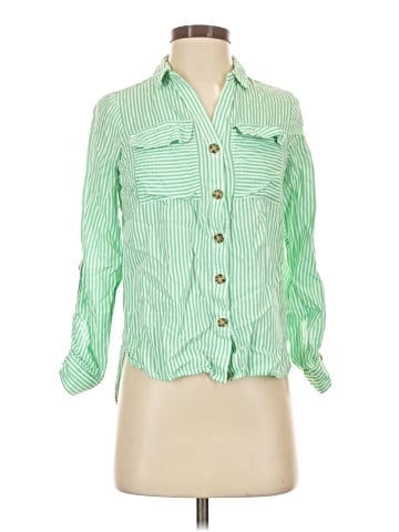 Vero Moda 3/4 Sleeve Button-Down Shirt (view 1)
