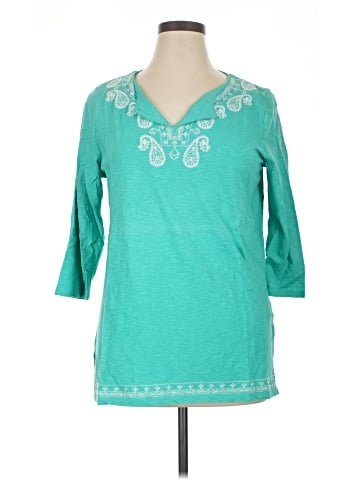 Talbots 3/4 Sleeve Top (view 1)