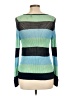 525 America 100% Rayon Stripes Blue Pullover Sweater Size L - photo 2