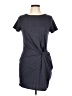 Rolla Coster Solid Gray Casual Dress Size L - photo 1