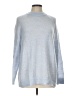 H&M Solid Blue Turtleneck Sweater Size L - photo 1
