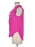 DKNY 100% Polyester Pink Sleeveless Blouse Size M - photo 5
