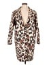 Sandro Animal Print Ivory Coat Size Med (2) - photo 1