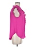 DKNY 100% Polyester Pink Sleeveless Blouse Size M - photo 4
