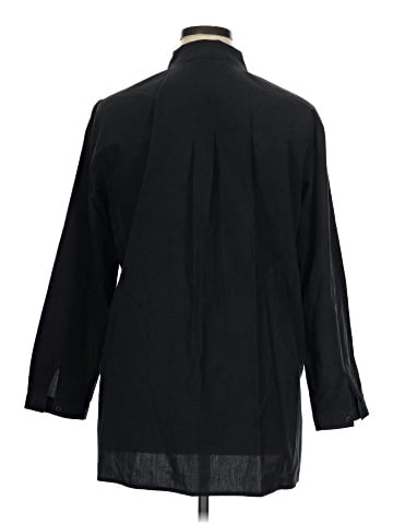 Eileen Fisher 3/4 Sleeve Button-Down Shirt (view 2)