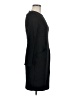 Max Studio Solid Black Casual Dress Size M - photo 4