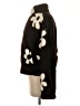 Thread & Supply 100% Polyester Floral Black Cardigan Size S - photo 5