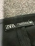 Zara Solid Black Skort Size M - photo 3