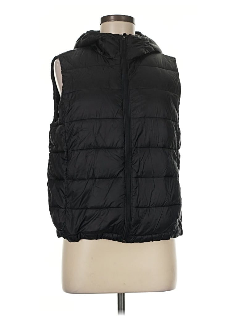 Pre-owned Athleta Vest In Black