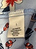 Roz & Ali 100% Polyester Floral Blue Short Sleeve Blouse Size L - photo 8