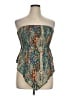 Unbranded 100% Polyester Blue Tube Top Size XL - photo 1