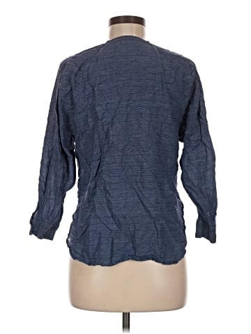 Fabindia 3/4 Sleeve Button-Down Shirt (view 2)
