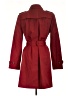 Talbots Red Trenchcoat Size 12 - photo 2