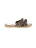 A New Day Animal Print Brown Sandals Size 5 1/2 - photo 1