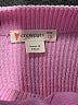Crewcuts 100% Baumwolle Pink Pullover Sweater Size 10 - photo 3