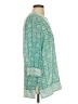 Sigrid Olsen 100% Polyester Teal Long Sleeve Blouse Size S - photo 4