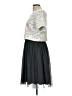 Weston Print White Gray Cocktail Dress Size L - photo 5