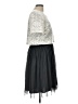 Weston Print White Gray Cocktail Dress Size L - photo 4