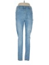Divided by H&M Solid Blue Jeans Size 12 - photo 1
