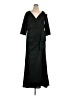 Xscape Black Green Cocktail Dress Size 16 - photo 1
