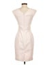 French Connection 100% Polyester Solid Ivory Cocktail Dress Size 2 - photo 2