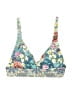 Johnny Was Floral Blue Swimsuit Top Size S - photo 1