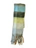 Unbranded Plaid Teal Scarf One size - photo 2