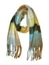 Unbranded Plaid Teal Scarf One size - photo 1