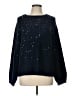 Vince Camuto Stars Blue Pullover Sweater Size L - photo 1