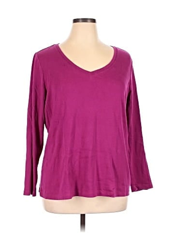 St. John's Bay 3/4 Sleeve T-Shirt (view 1)