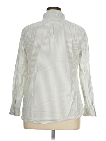 Garnet Hill Long Sleeve Button-Down Shirt (view 2)