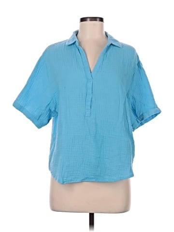 Magaschoni Short Sleeve Blouse (view 1)