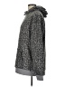 If It Were Me 100% Polyester Animal Print Gray Pullover Hoodie Size L - photo 5