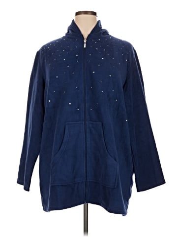 Quacker Factory Zip Up Hoodie (view 1)