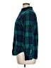 Chaps 100% Cotton Plaid Teal Long Sleeve Button-Down Shirt Size XL - photo 6