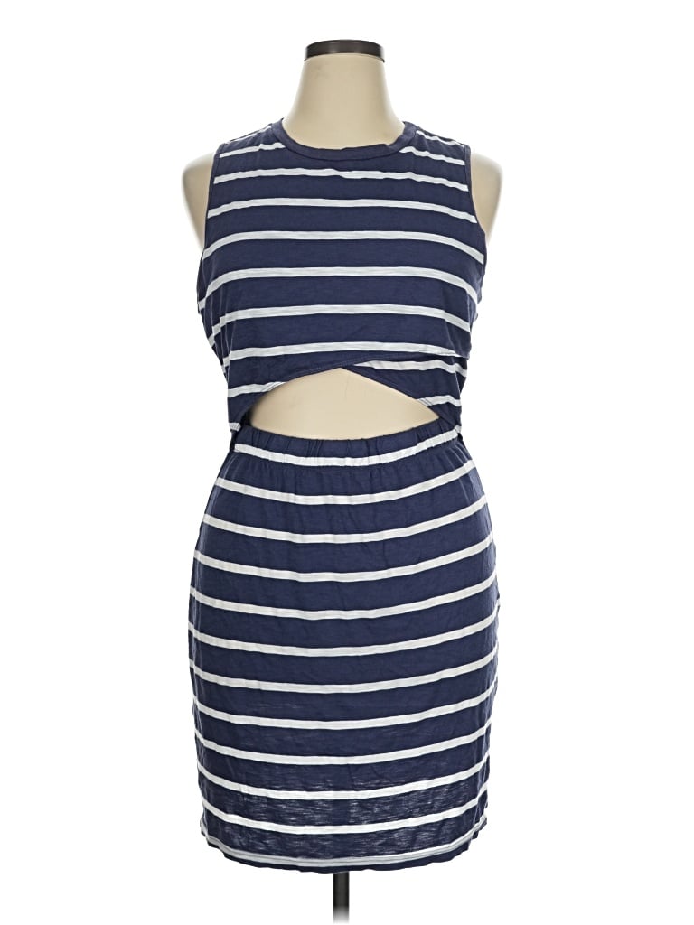 Pre-owned T.la Romper In Blue