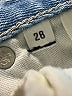 Lovers + Friends 100% Cotton Hearts Blue Jeans Size 28 waist - photo 6