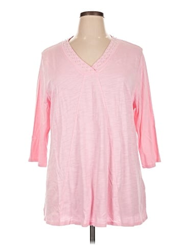 Quacker Factory 3/4 Sleeve T-Shirt (view 1)