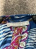 Daniel Rainn 100% Polyester Blue Long Sleeve Henley Size 1 - photo 7