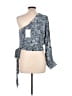 Karina Grimaldi 100% Viscose Blue Kimono Size L - photo 2