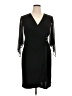 Connected Apparel Black Cocktail Dress Size 14 (petite) - photo 1